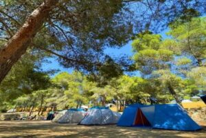 Acampada regulada en Alicante