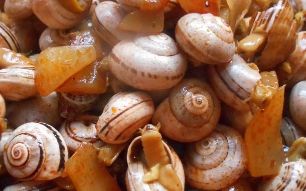 receta de caracoles en beniel
