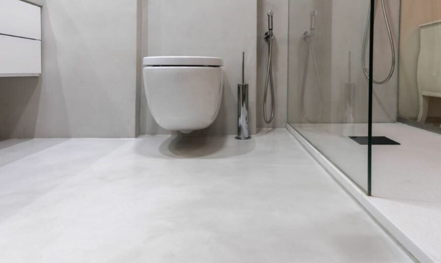 Usar microcemento en un reforma de baño mallorca