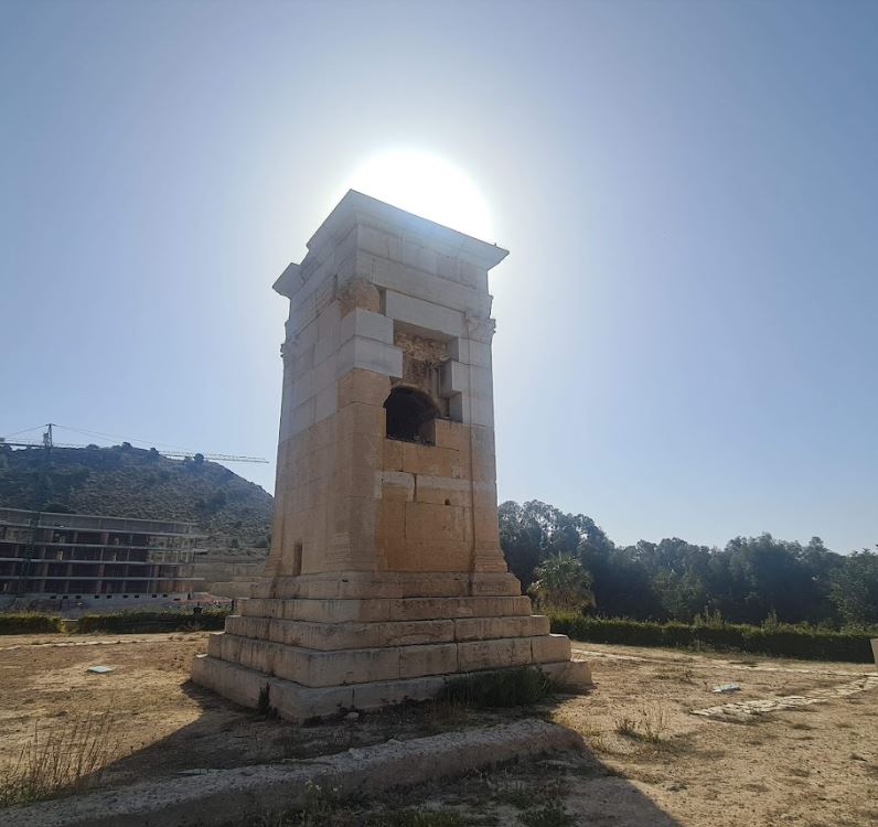 torre funeraria romana en la vila