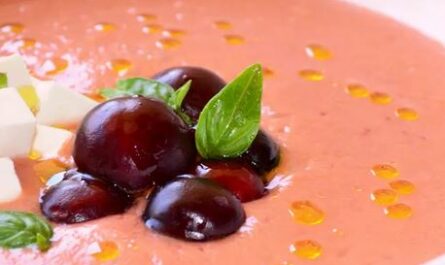 receta de gazpacho de cereza alicantino